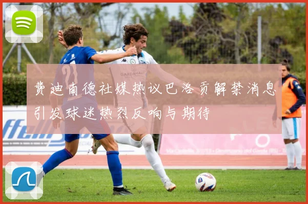 费迪南德社媒热议巴洛贡解禁消息引发球迷热烈反响与期待