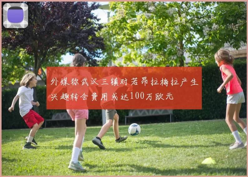 外媒称武汉三镇对若昂拉梅拉产生兴趣转会费用或达100万欧元
